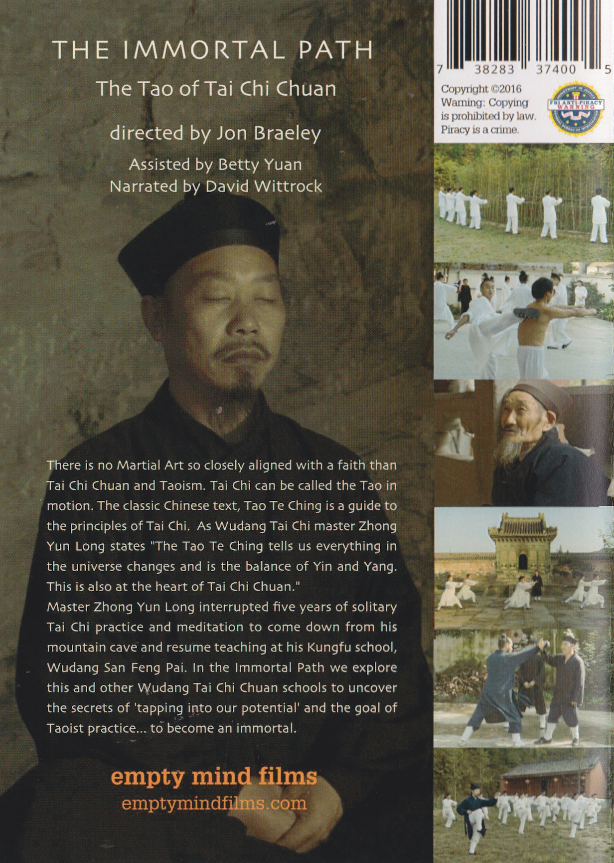 The Immortal Path: The Tao of Tai Chi Chuan with Zhong Yun Long
