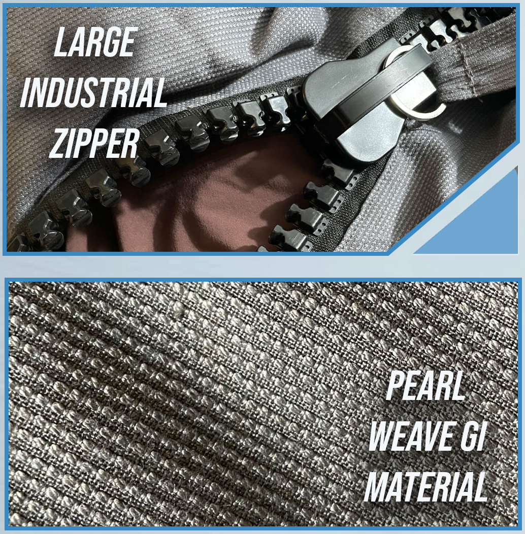 The Tri-Carrier Convertible Large Gear Bag  by Nogi Industries - GRAY