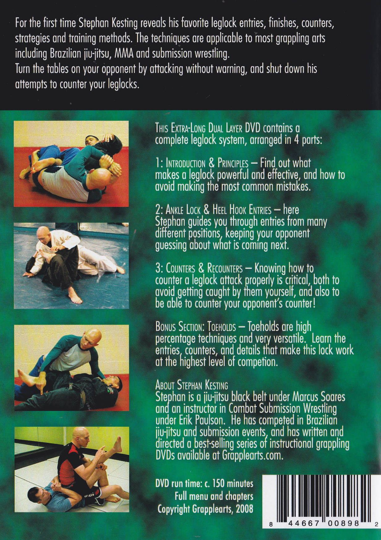 High Percentage Leglocks DVD with Stephan Kesting