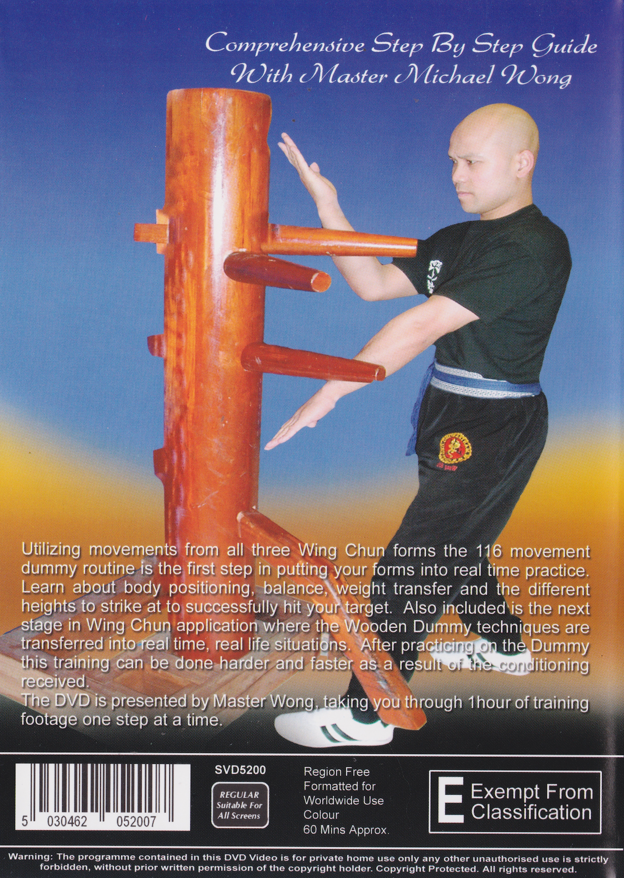 Forces of Combat DVD 6: Wing Chun Dummy by Michael Wong (Preowned)