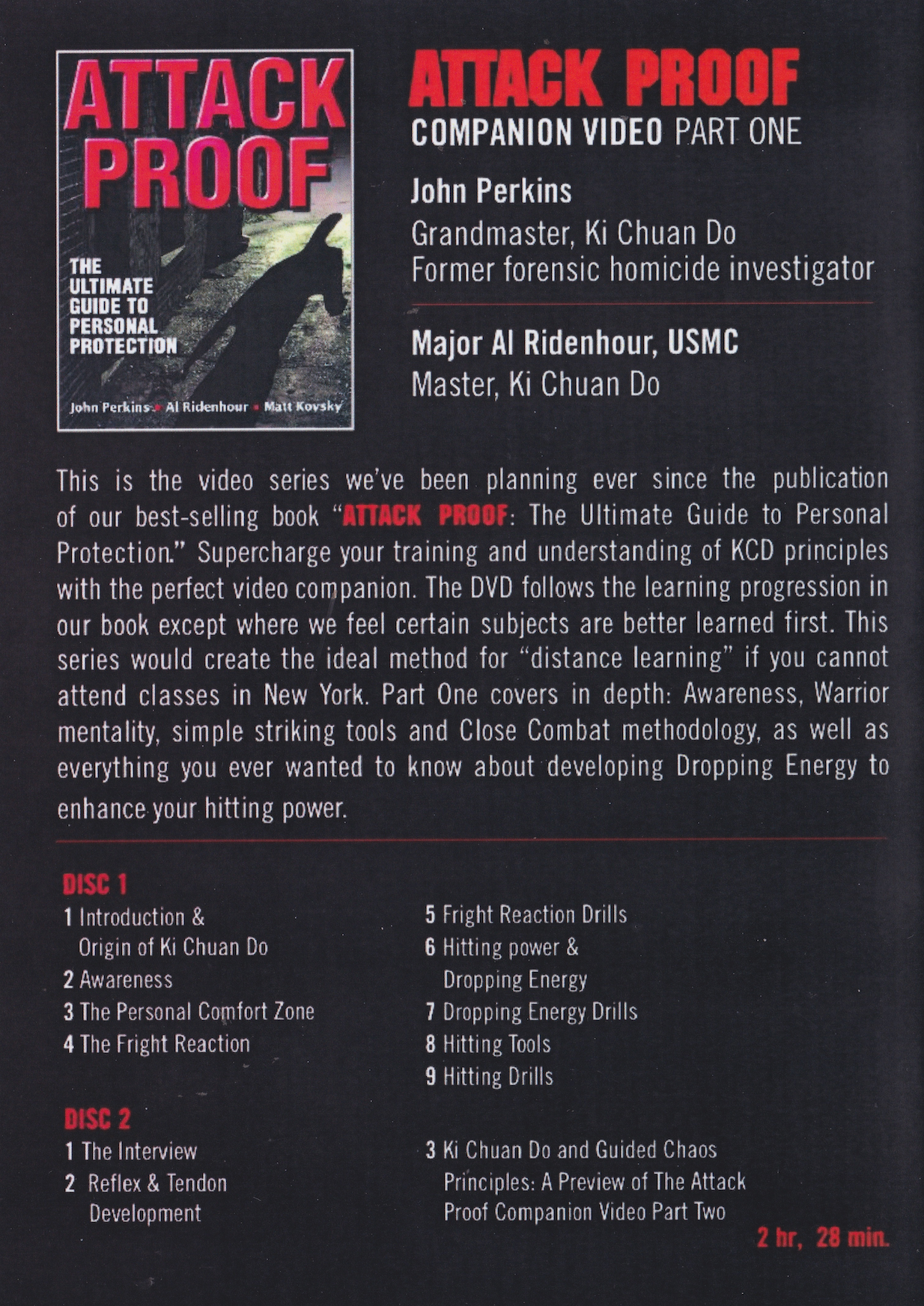 Attack Proof Companion Video Part One (2 DVD Set) by John Perkins (Preowned)