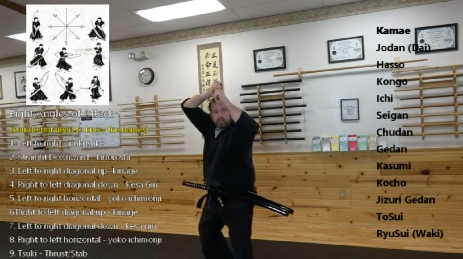 Kenjutsu Sword Kihon Basics DVD by Todd Norcross