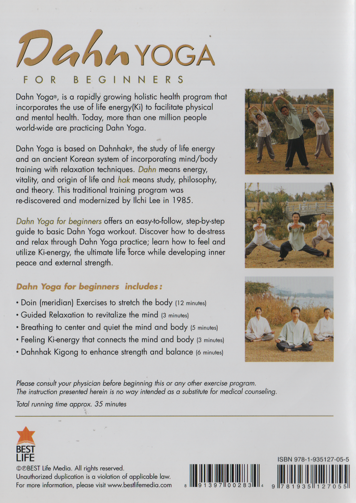 Dahn Yoga for Beginners DVD Stretch Your Body, Expand Your Mind