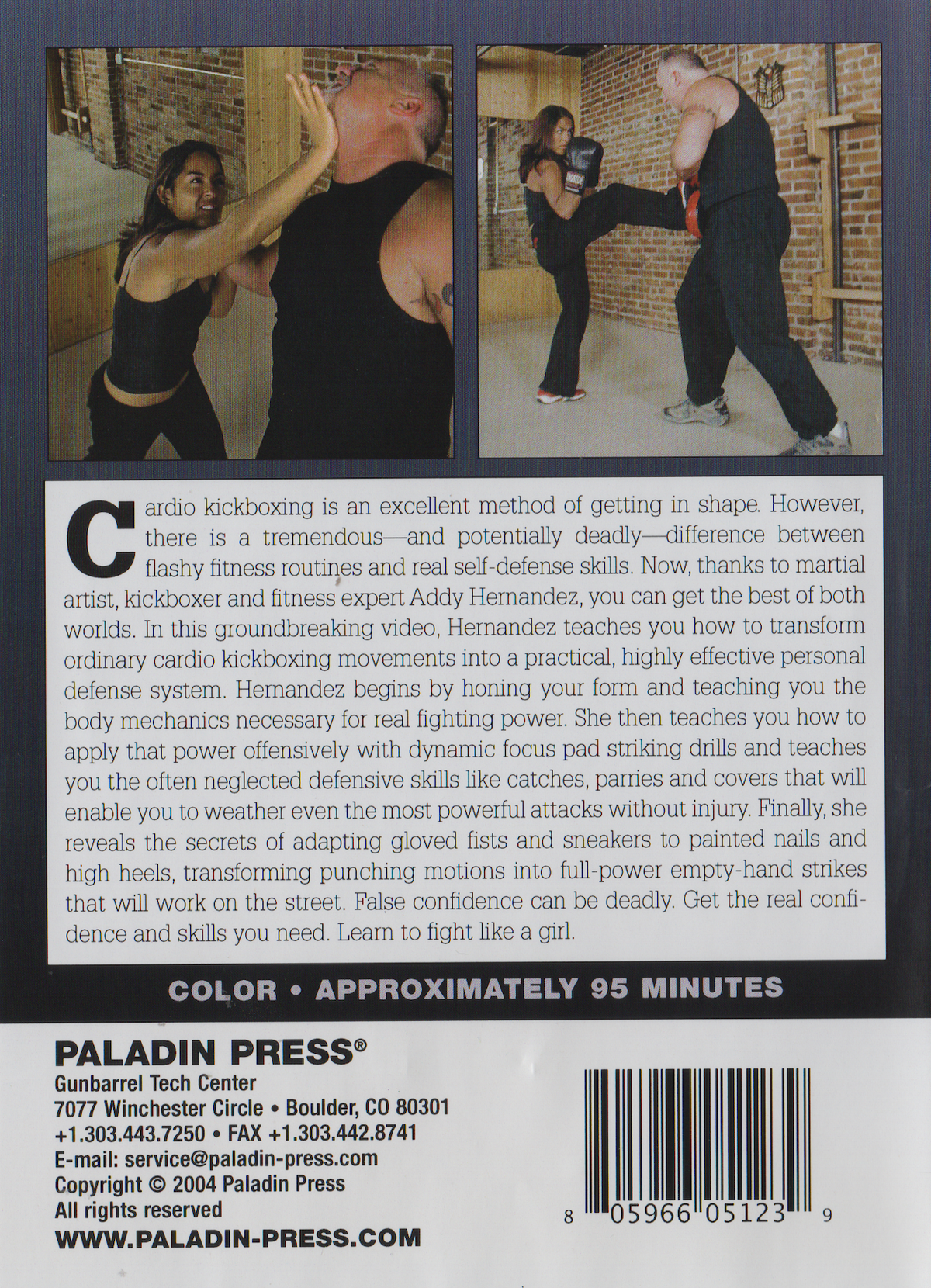 Fight Like a Girl DVD with Addy Hernandez (Preowned)