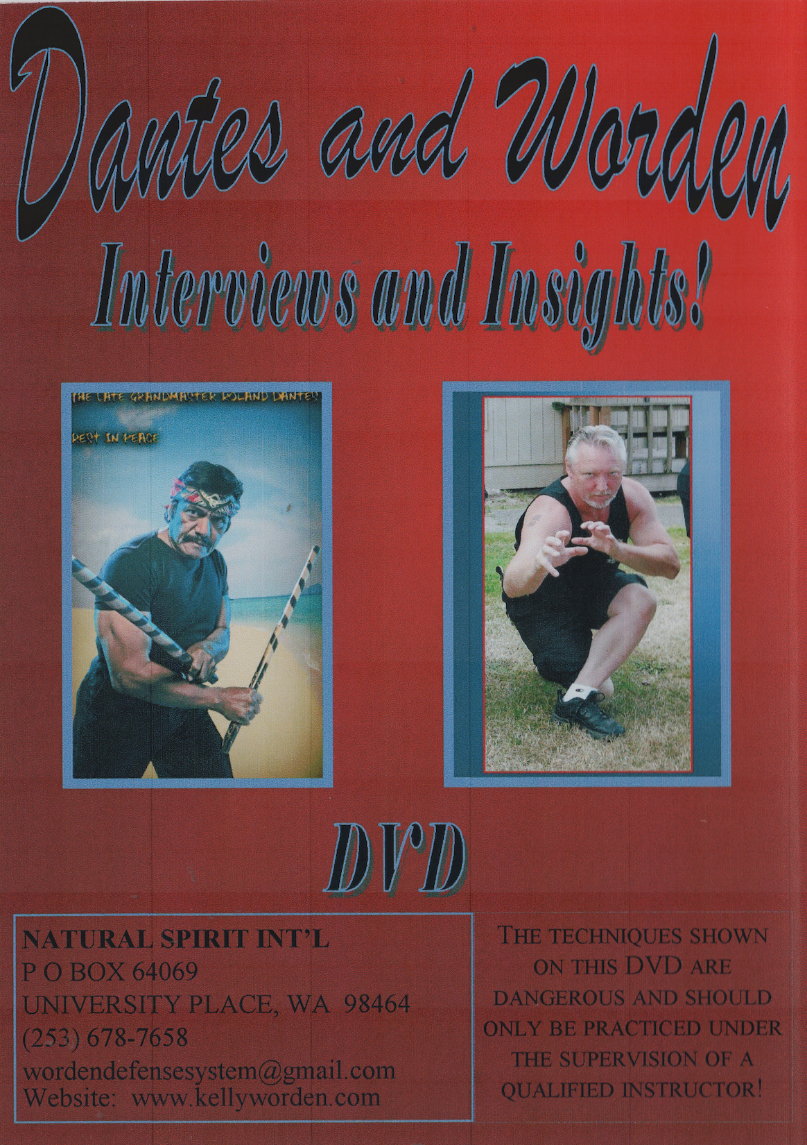Interviews & Insights with Roland Dantes & Kelly Worden 2 DVD Set (Preowned)