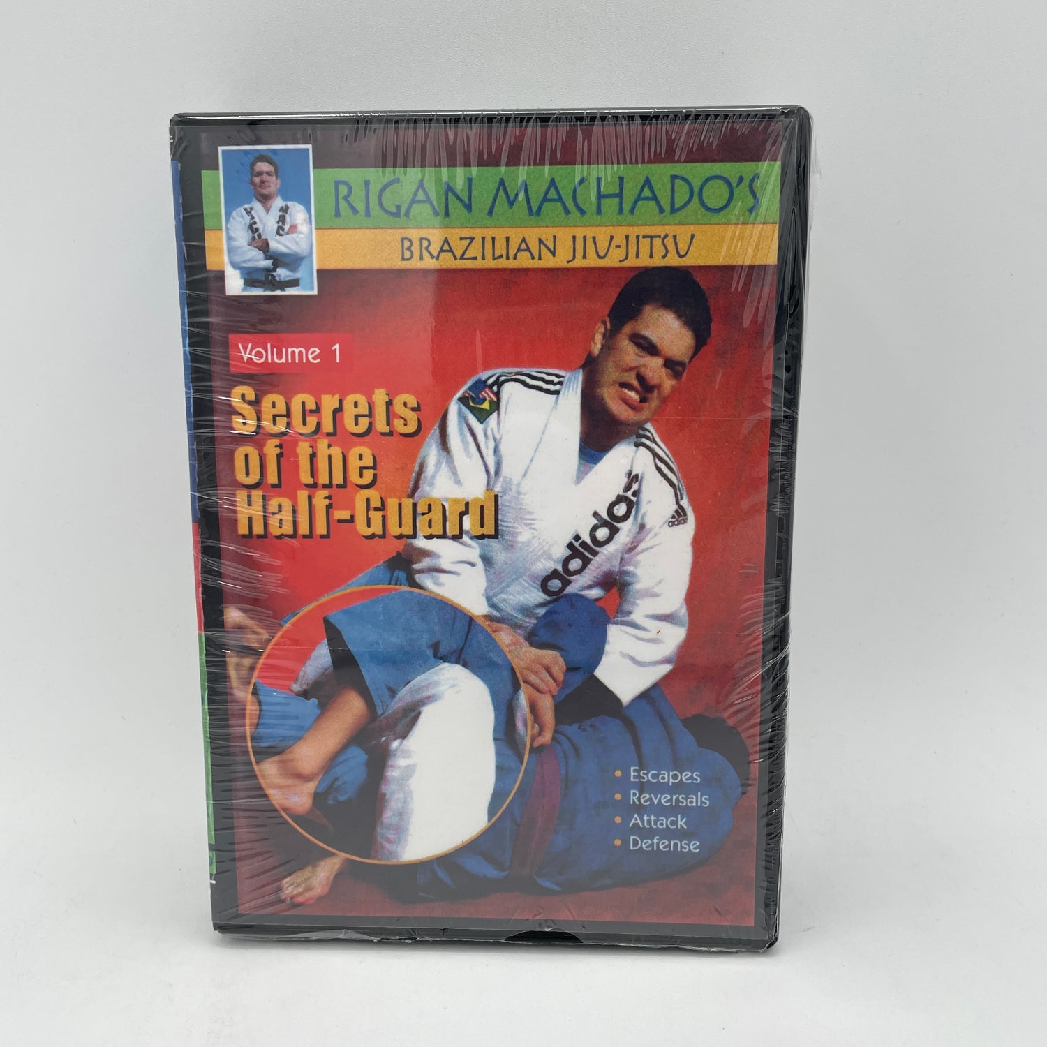 Secrets of the Half Guard 3 DVD Set by Rigan Machado