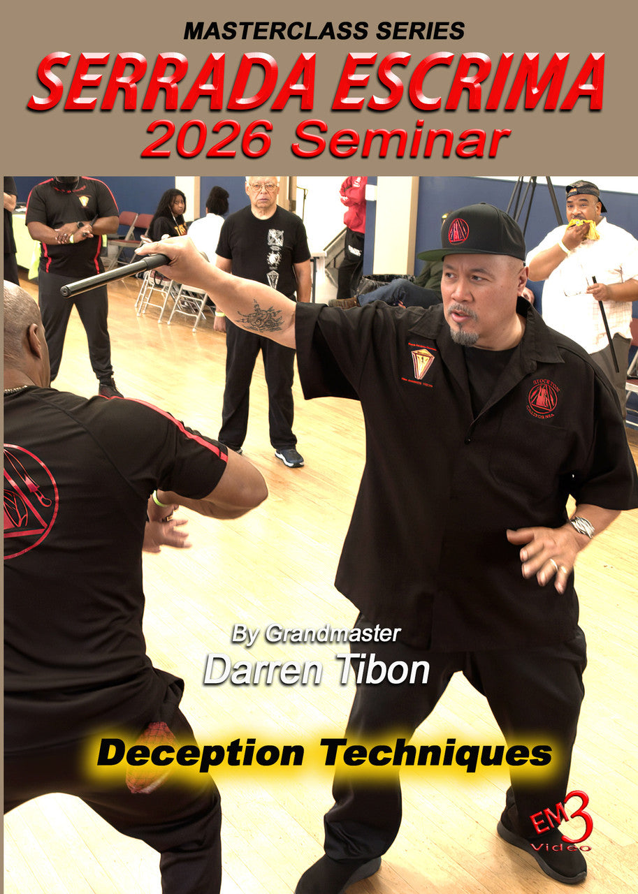 Serrada Escrima 2026 Seminar DVD with Darren Tibon