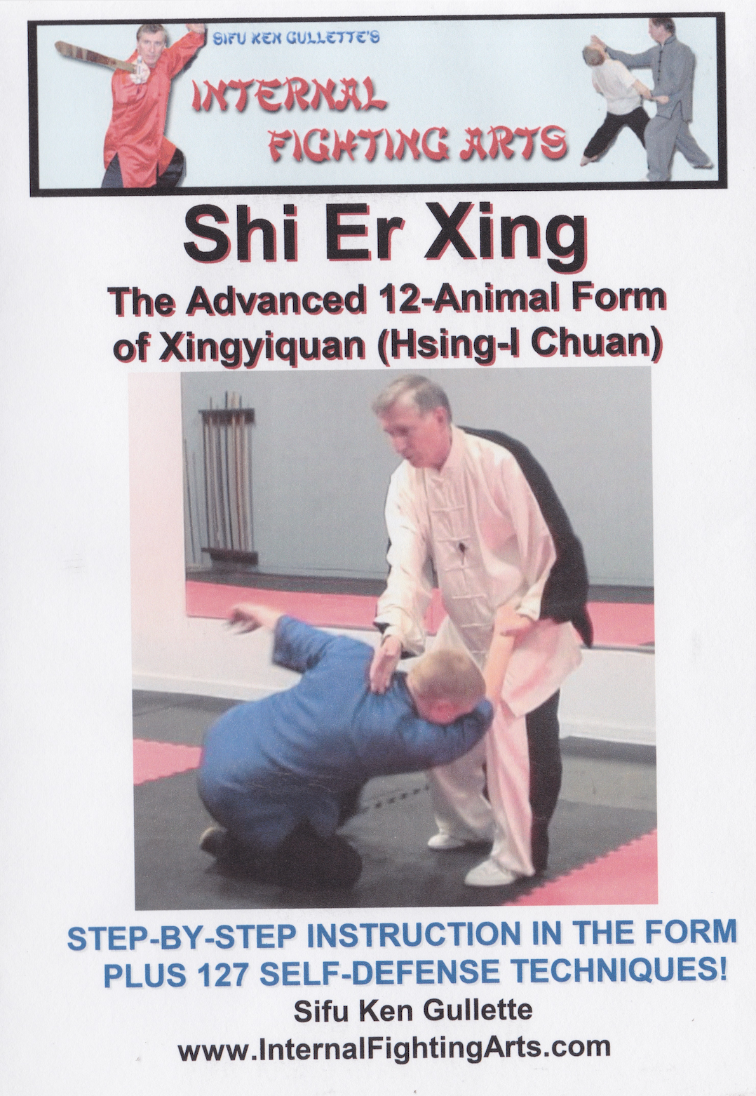 Shi er Xing 12 Shapes Advanced Xingyi 12 Animal Form DVD by Ken Gullette (Preowned)