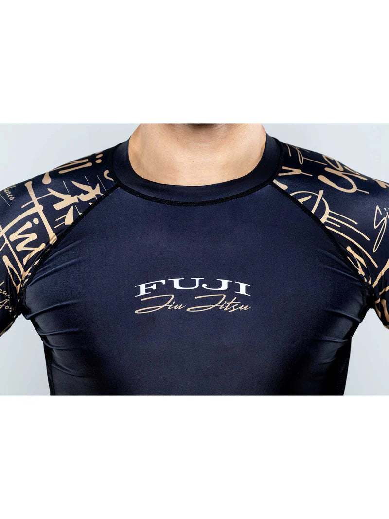 Shinobi Long Sleeve Rashguard Black by Fuji