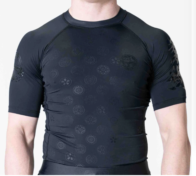 Shogun Heat Gear Rashguard Black by Fuji