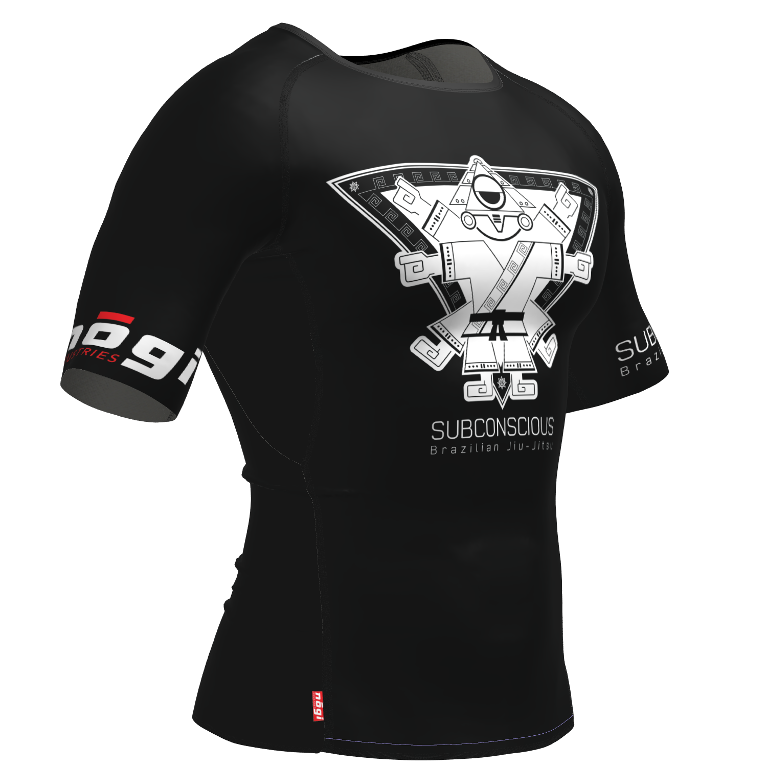 Subconscious Short Sleeve Rash Guard Right View