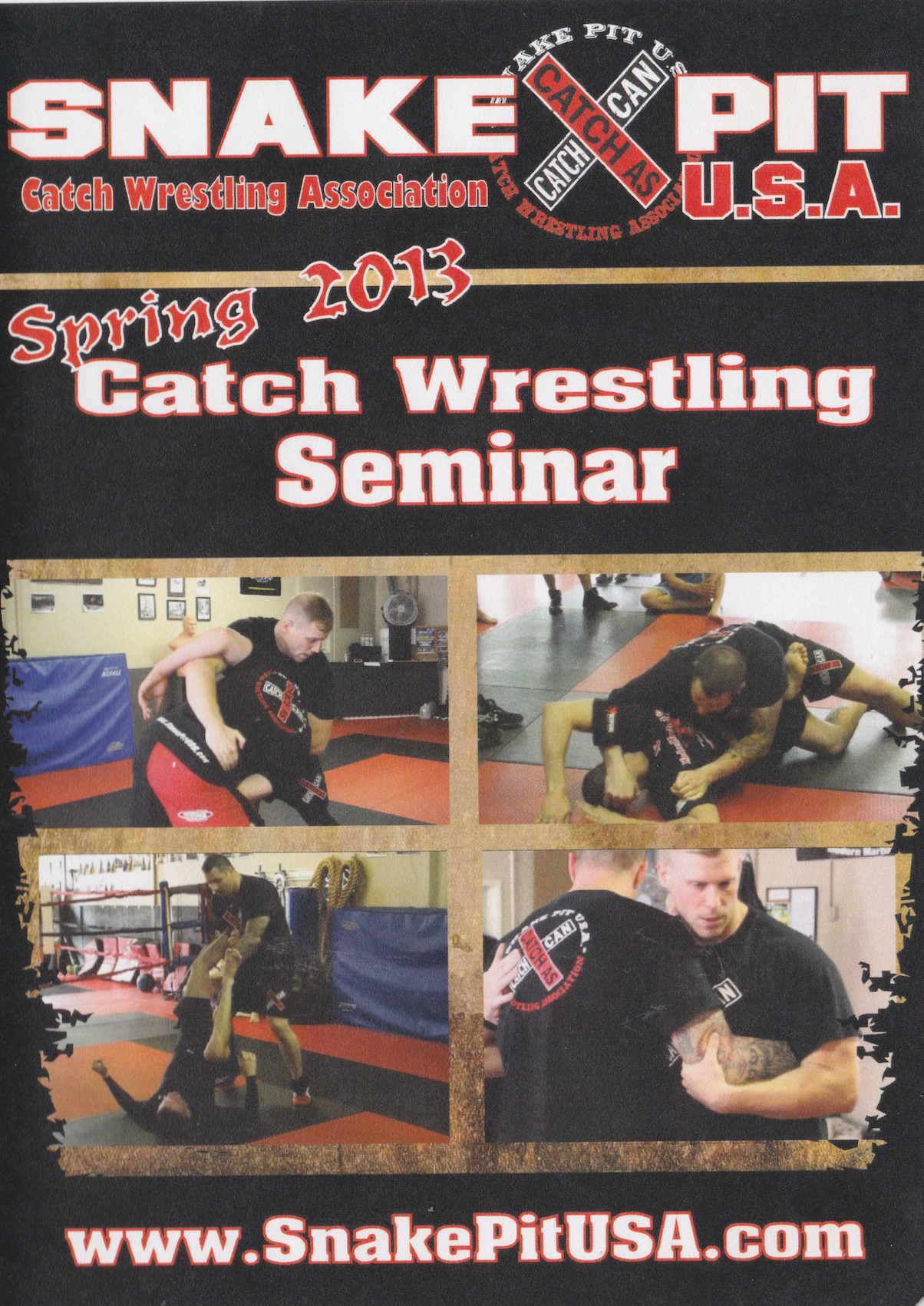 Snake Pit USA Catch Wrestling Seminar Spring 2013 DVD (Preowned)