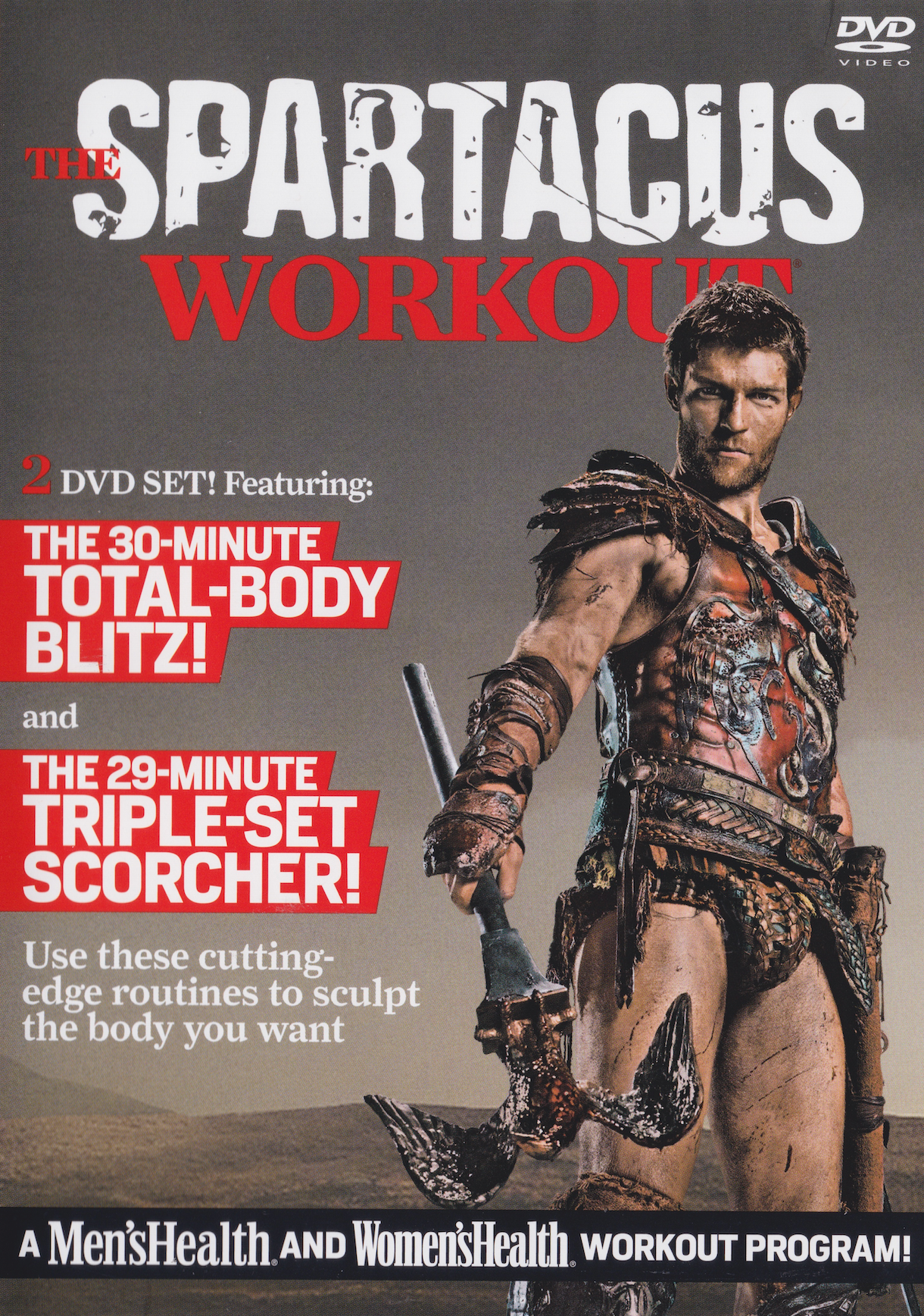 Spartacus Workout Total Body Blitz & Triple Set Scorcher 2 DVD Set (Preowned)