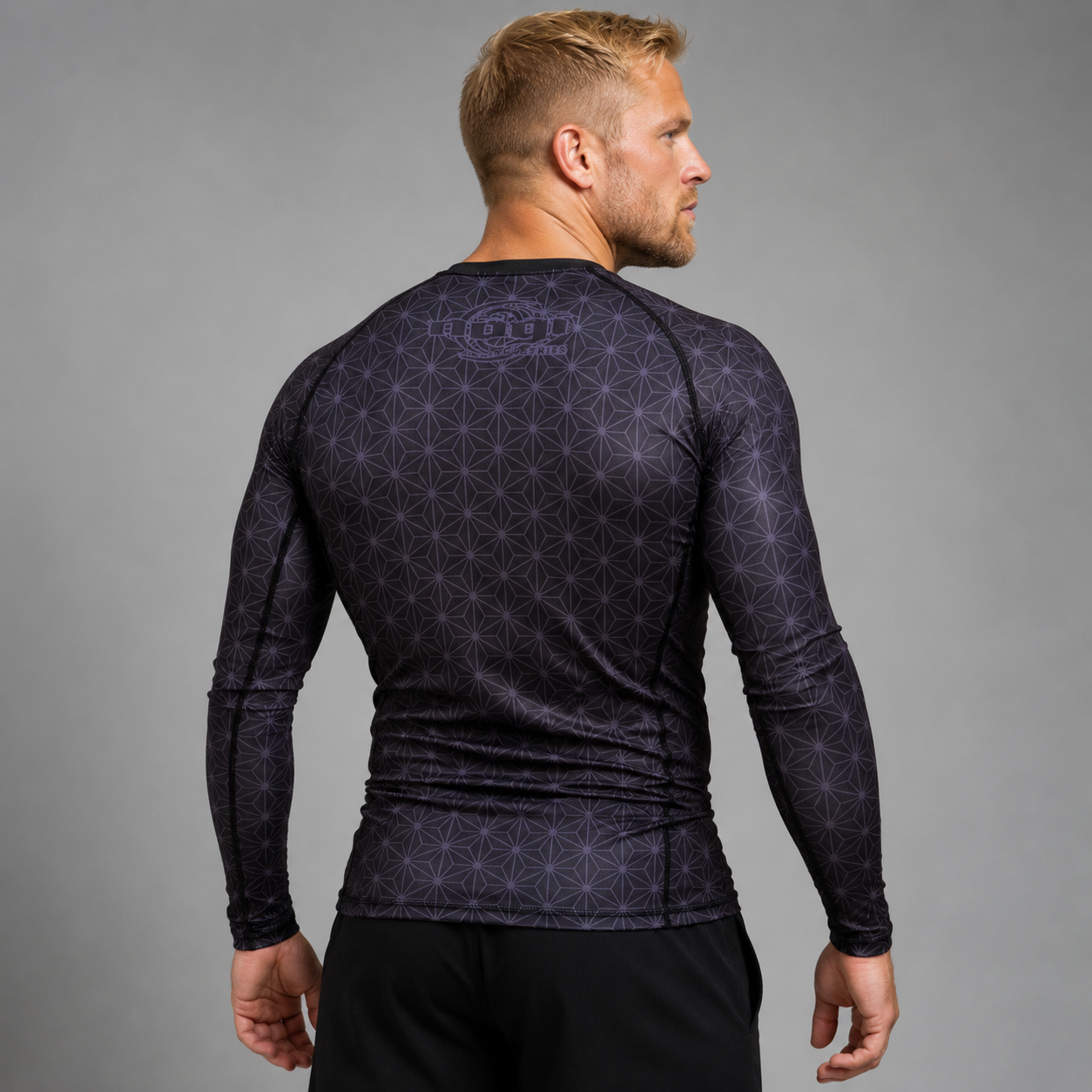 Spectral Long Sleeve Rashguard - Black (LS) by Nogi Industries