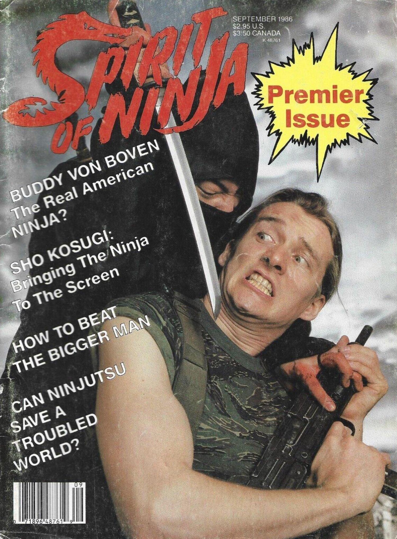 Spirit of Ninja Magazine (1986) (Preowned)