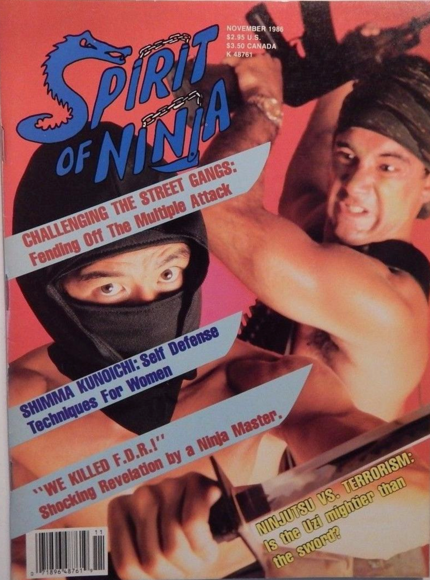 Spirit of Ninja Magazine #2 (1986) (Preowned)