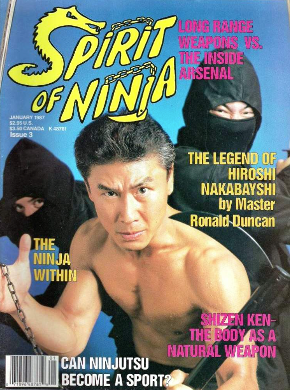 Spirit of Ninja Magazine #3 (1987) (Preowned)