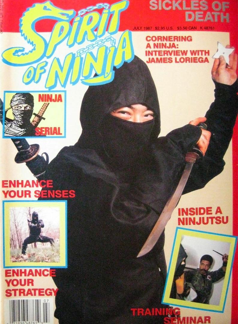 Spirit of Ninja Magazine #6 (1987) (Preowned)