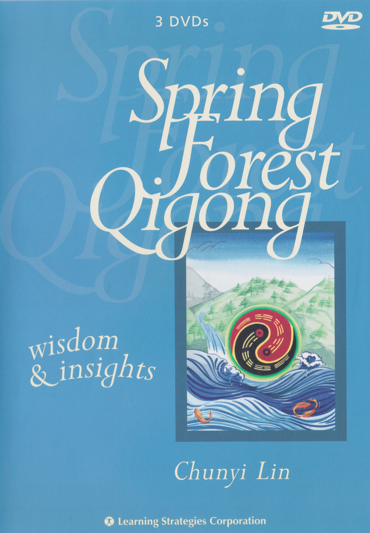 Spring Forest Qigong Wisdom & Insights 3 DVD Set by Chunyi Lin (Preowned)