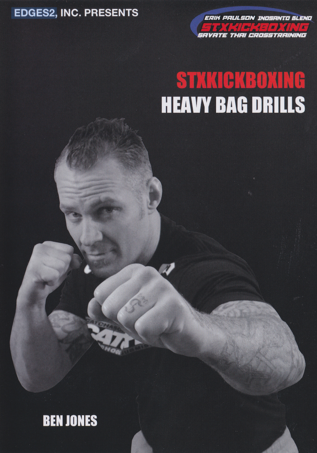 StkKickboxing Heavy Bag Drills DVD con Ben Jones (usado)
