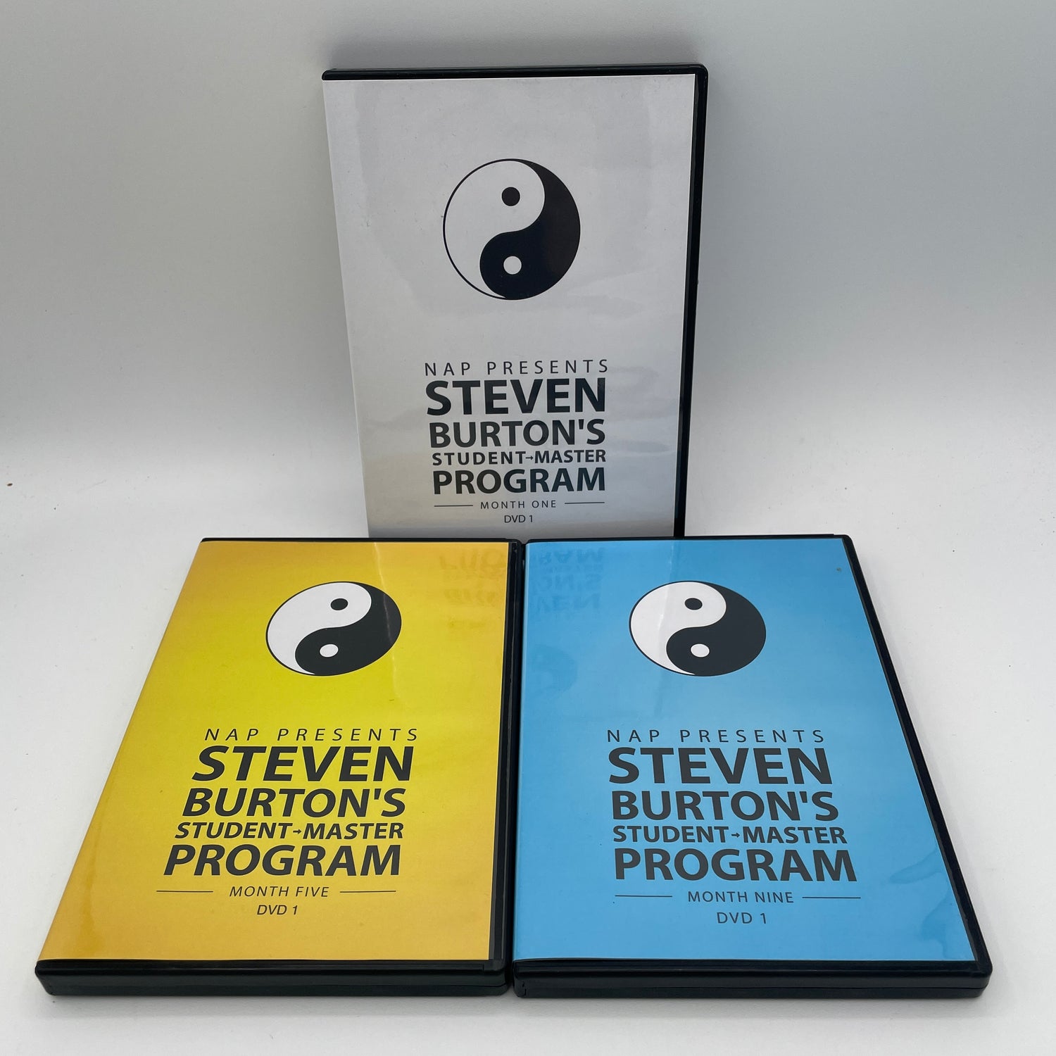 Kyusho Student Master Complete 12 Month 24 DVD Set by Steven Burton (Preowned)