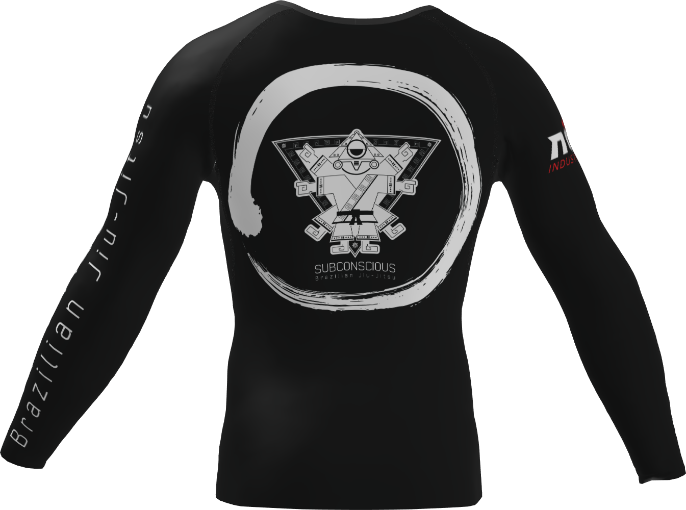 Sub Conscious Long Sleeve Rash Guard Back View