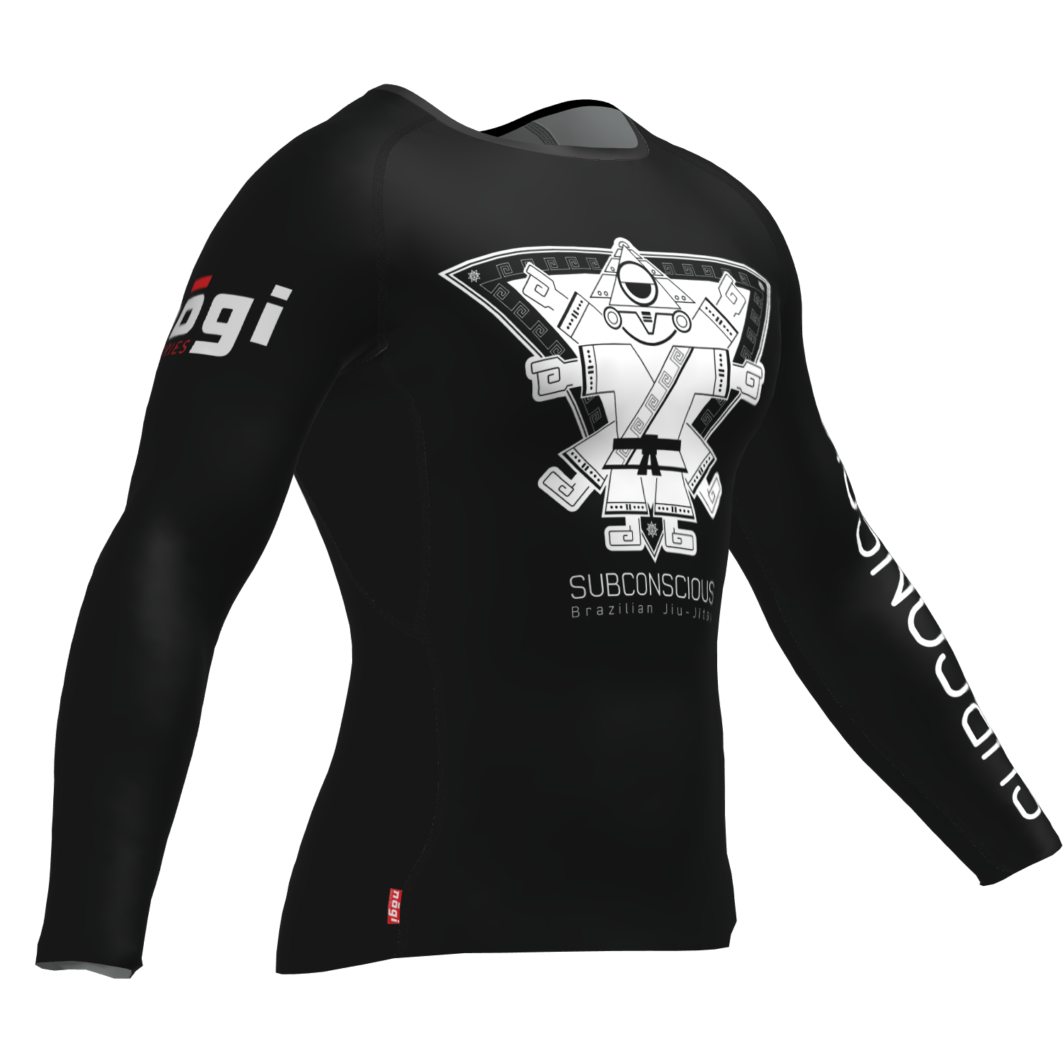 Sub Conscious Long Sleeve Rash Guard Nogi Industries Right VIew