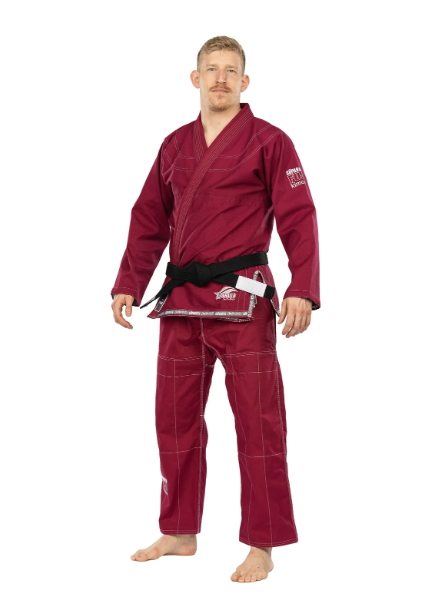 Suparaito Gi - Burgundy by Fuji Sports