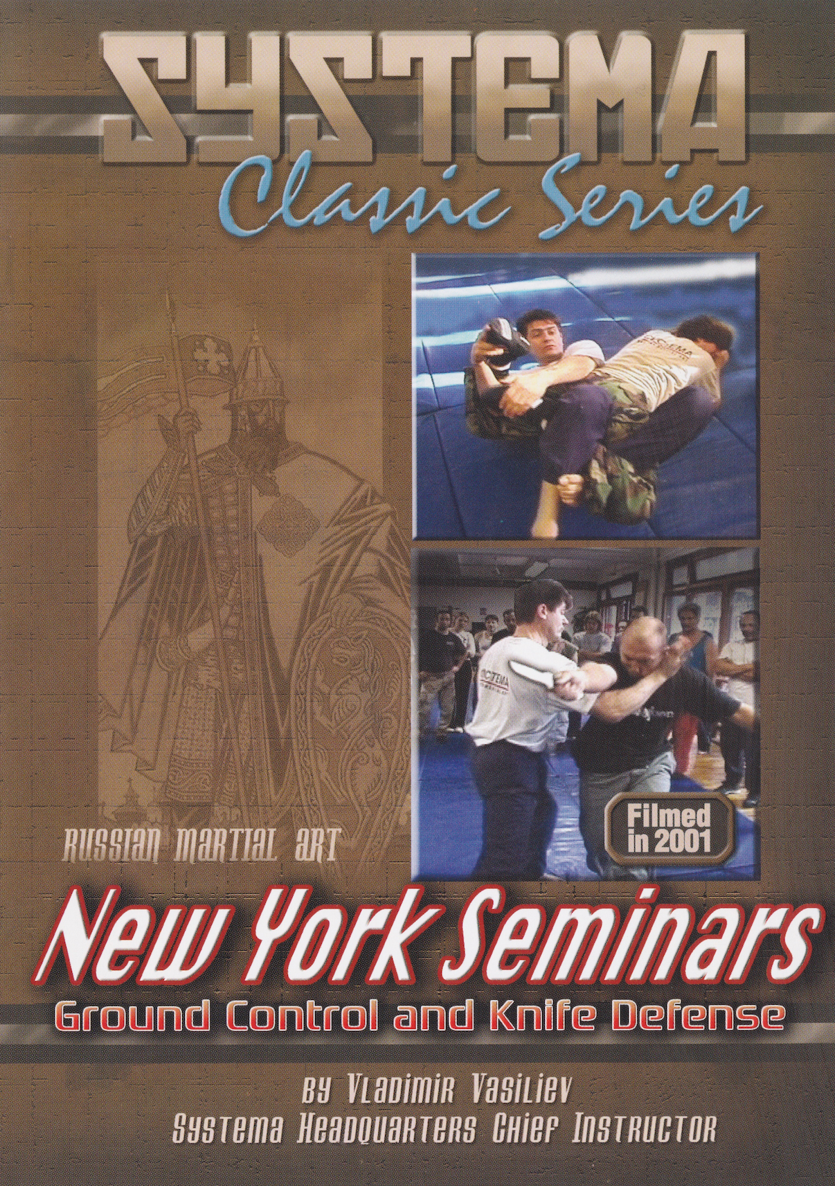 Systema Classic Series: Ground Control & Knife Defense DVD with Vladimir Vasiliev