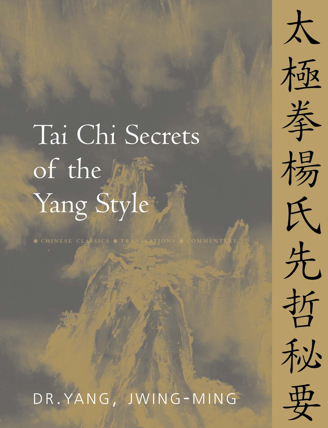 Tai Chi Secrets of the Yang Style—Chinese Classics, Translations, Commentary Book by Dr Yang, Jwing-Ming