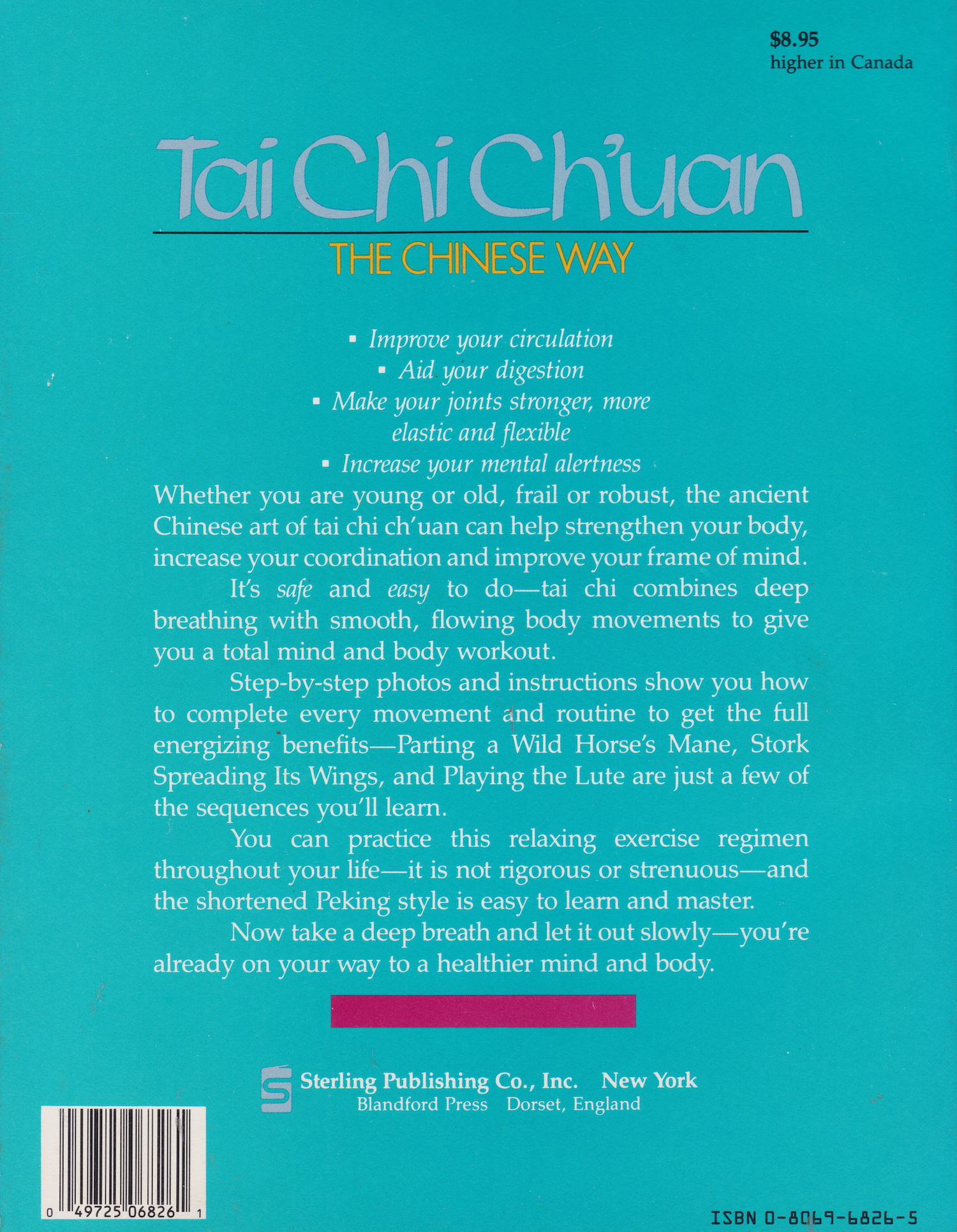 Tai-Chi Chuan: The Chinese Way Book by Foen Tjoeng Lie (Preowned)