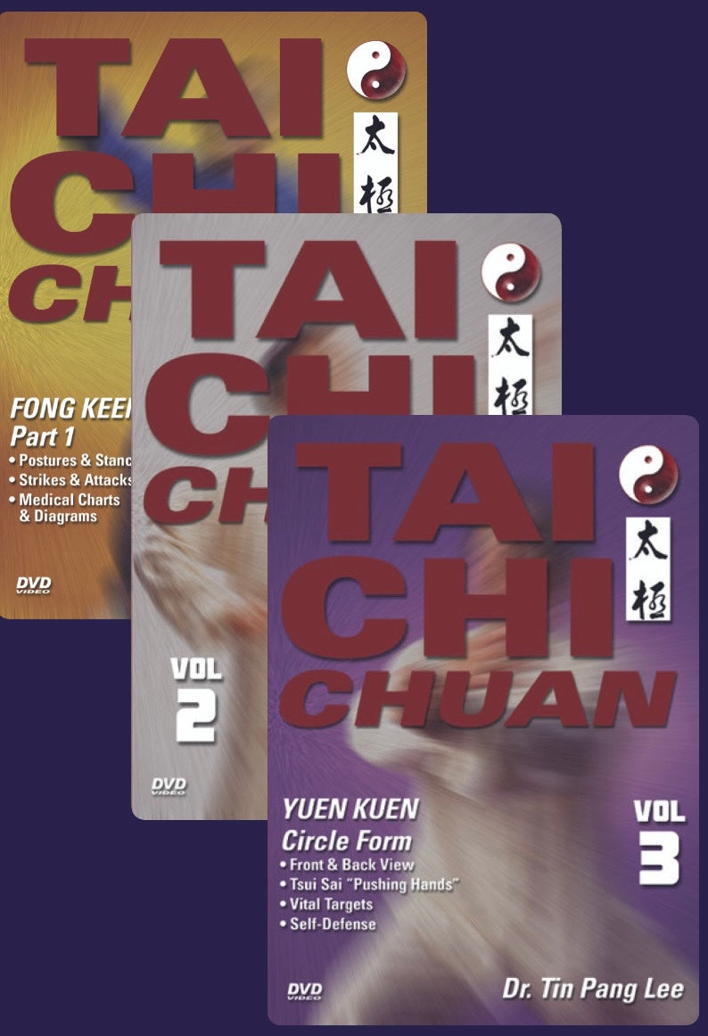 Tai Chi Chuan 3 DVD Set by Ting Pang Lee