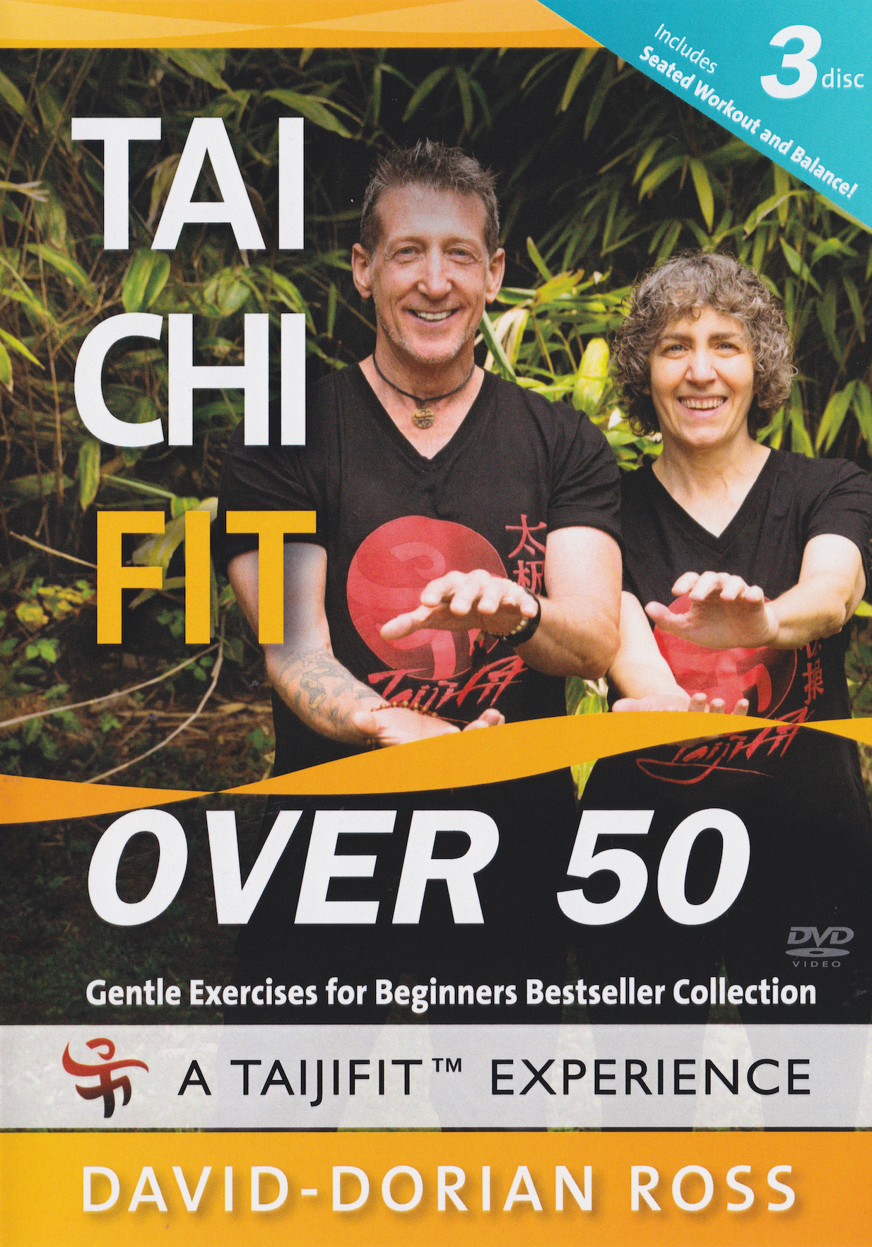 Tai Chi Fit OVER 50: Standing, Seated, Balance 3 DVD Set with David Dorian Ross