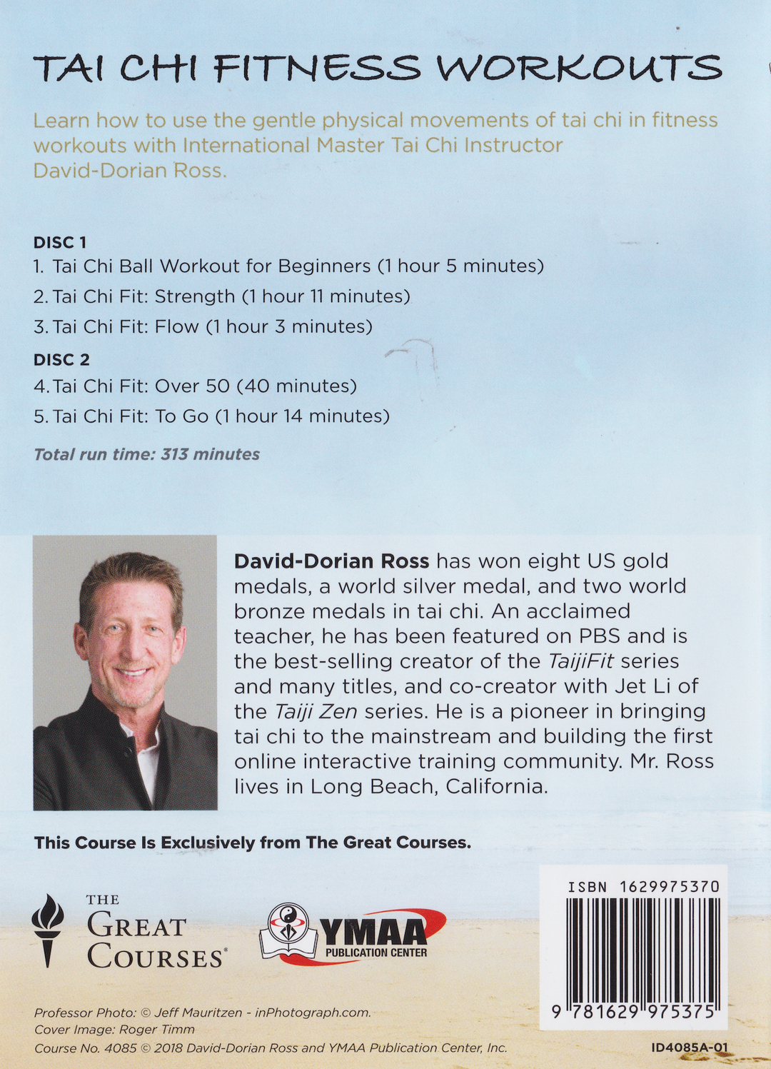 David Roche Workouts Tai Chi Fitness Workouts 2 DVD Set by David Dorian Ross – Budovideos Inc