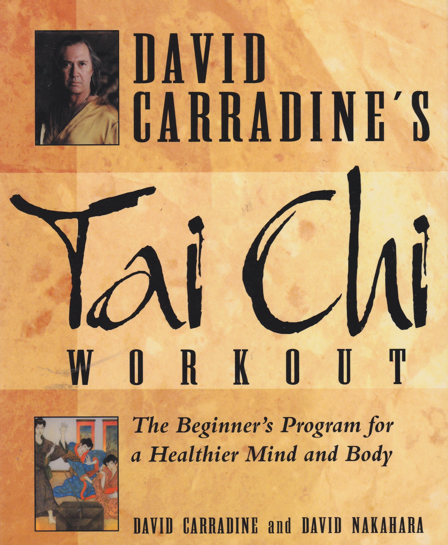 Tai Chi Workout: The Beginner's Program for a Healthier Mind & Body Book by David Carradine (Preowned)