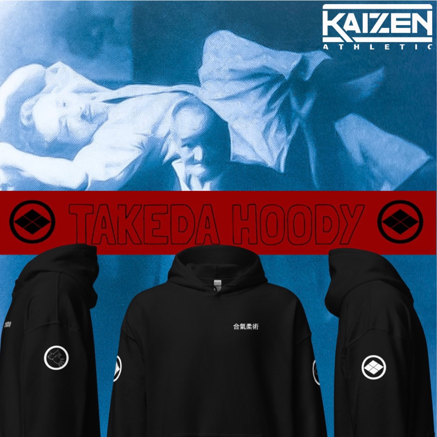 Takeda Unisex Hoodie by Kaizen Athletic