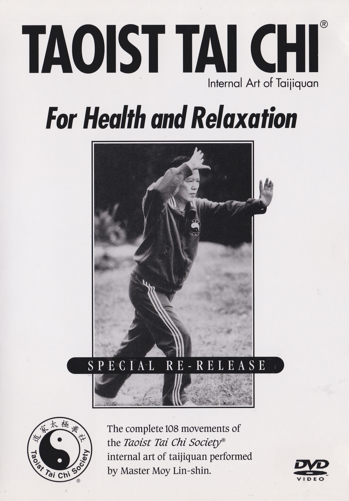 Taoist Tai Chi for Health & Relaxation DVD by Moy Lin-Shin (Preowned)