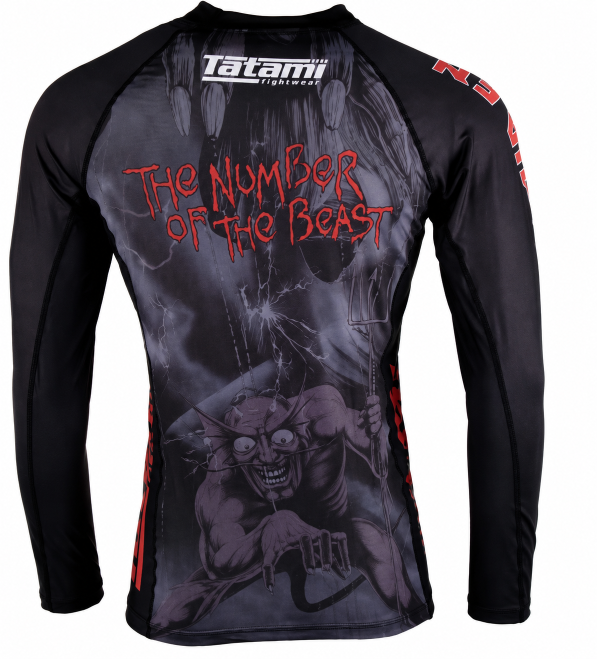 Tatami X Iron Maiden Number of the Beast Rash Guard