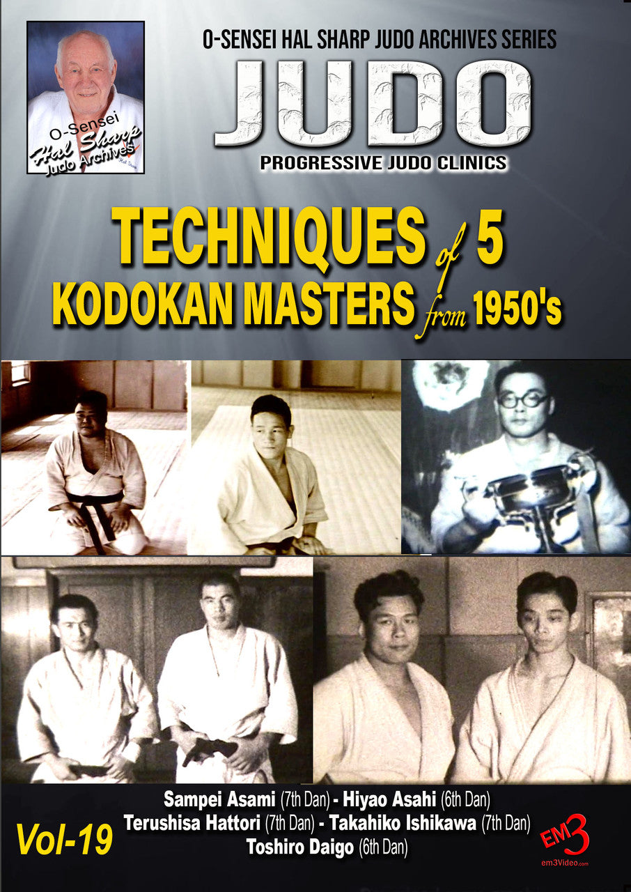 Techniques of Kodokan Judo Masters from the 1950's DVD