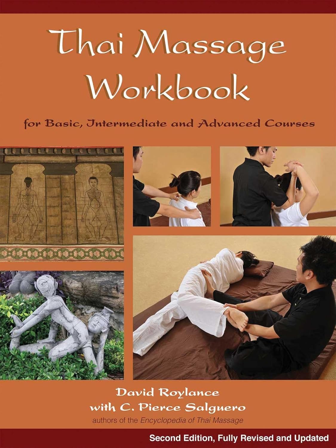 Thai Massage Workbook: For Basic, Intermediate, and Advanced Courses Book by C. Pierce Salguero & David Roylance