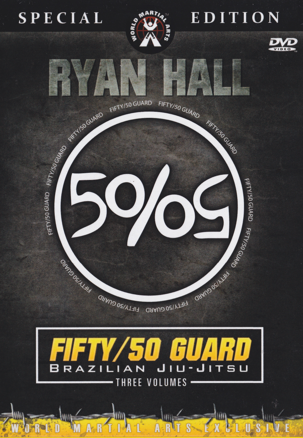 Juego de DVD The 50/50 Guard 3 con Ryan Hall (usado)