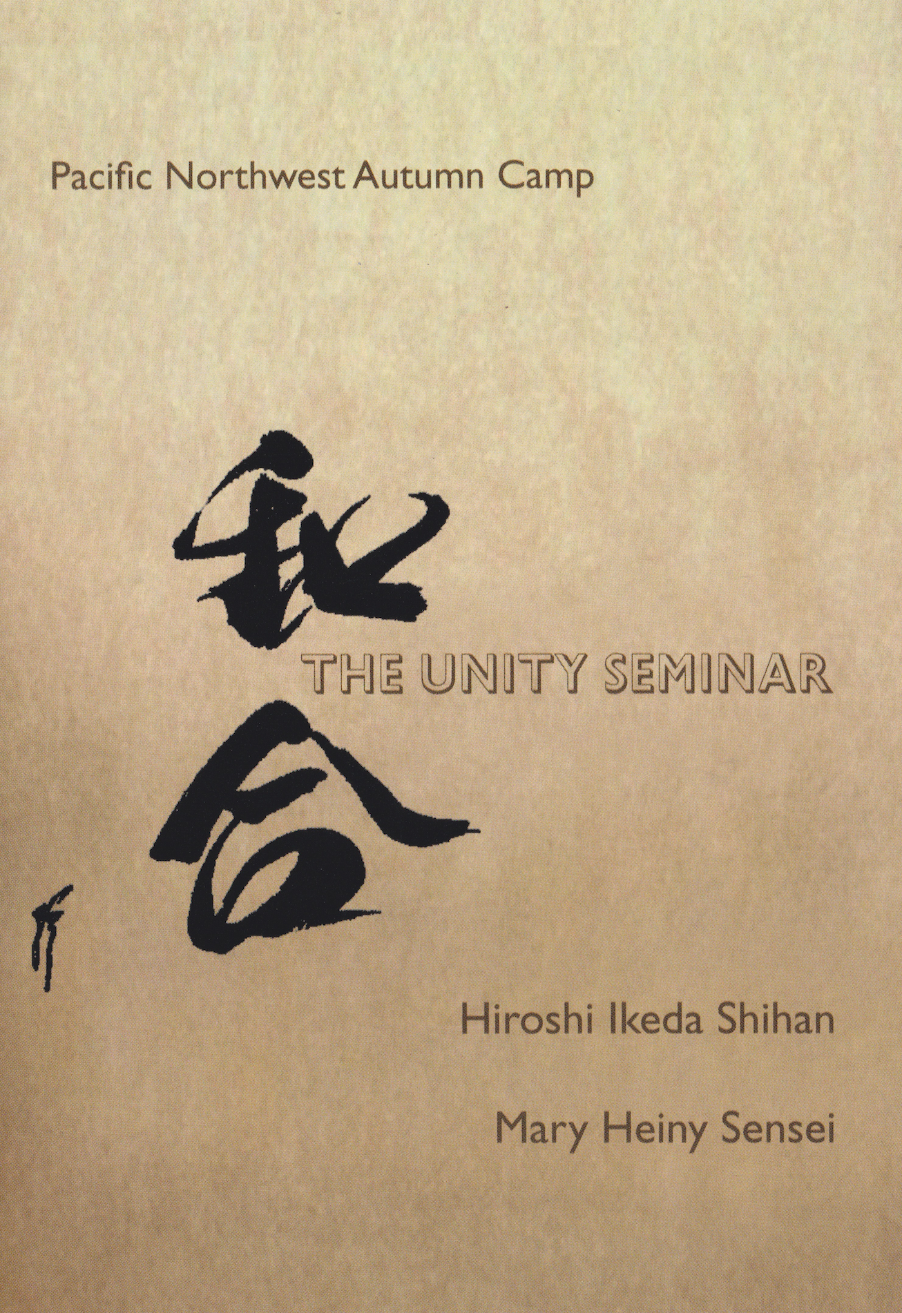 The Aikido Unity Seminar DVD with Hiroshi Ikeda & Mary Heiny (Preowned)