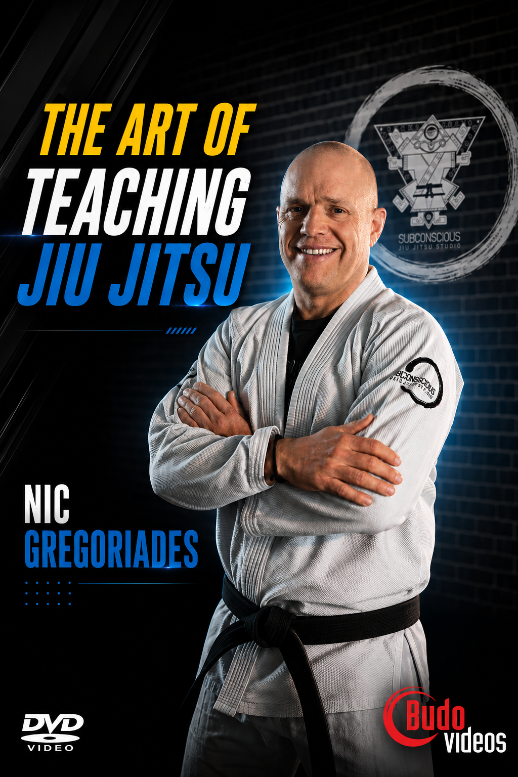 DVD El arte de enseñar Jiujitsu de Nic Gregoriades 