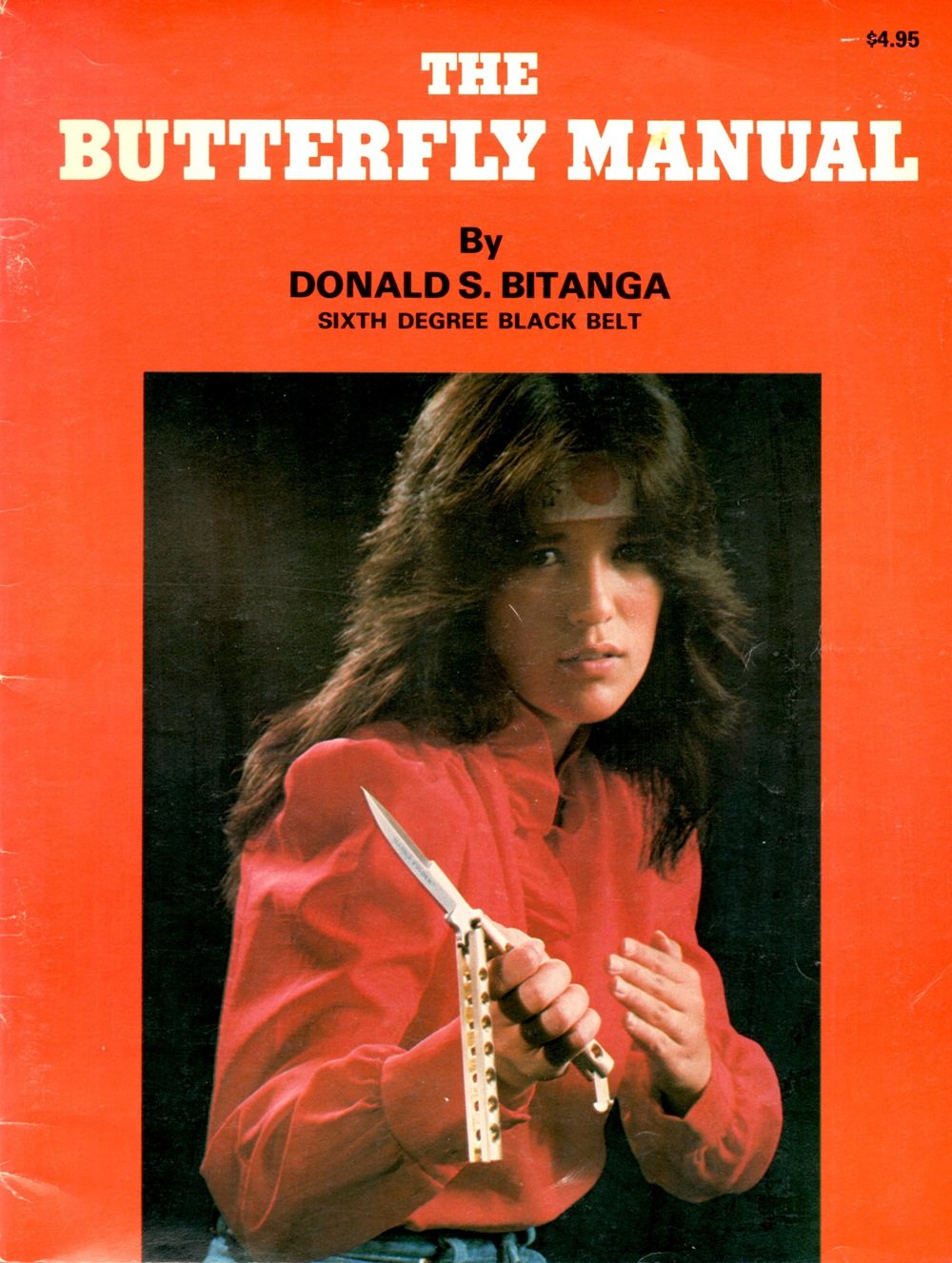 The Butterfly Knife Manual Booklet by Donald Bitanga (Preowned)