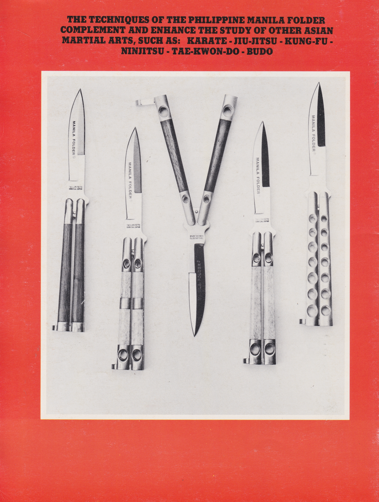 The Butterfly Knife Manual Booklet by Donald Bitanga (Preowned)