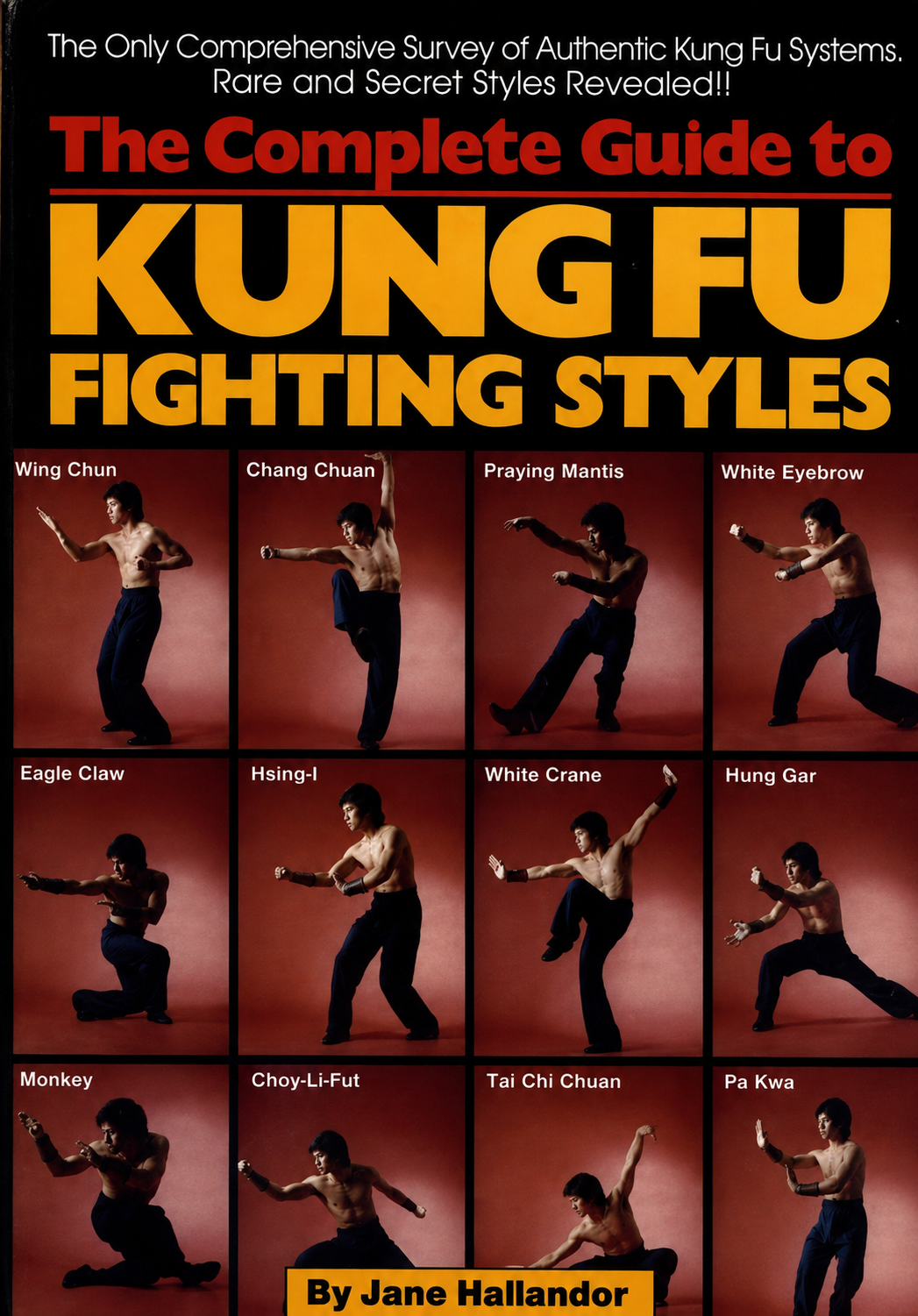 The Complete Guide to Kung Fu Fighting Styles Book by Jane Hallander
