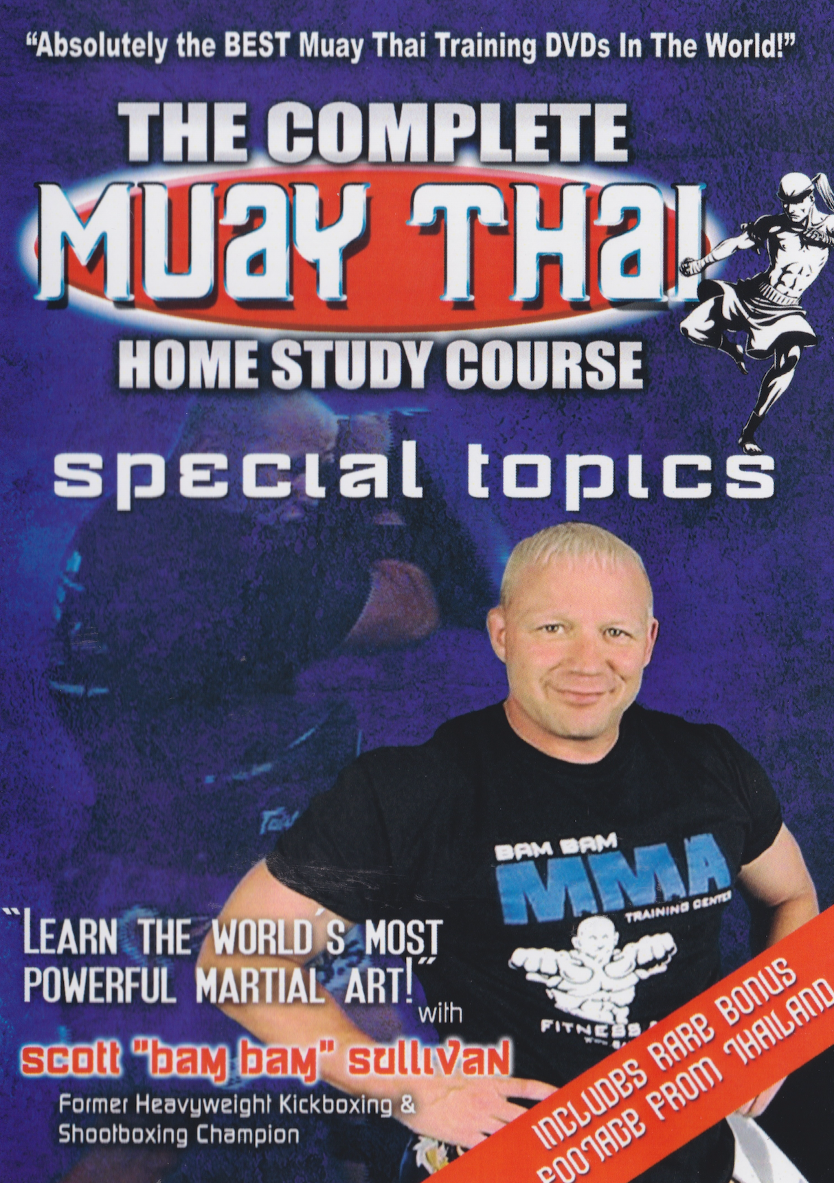 The Complete Muay Thai Home Study Course Special Topics 9 DVD Set by Scott Sullivan (Preowned)
