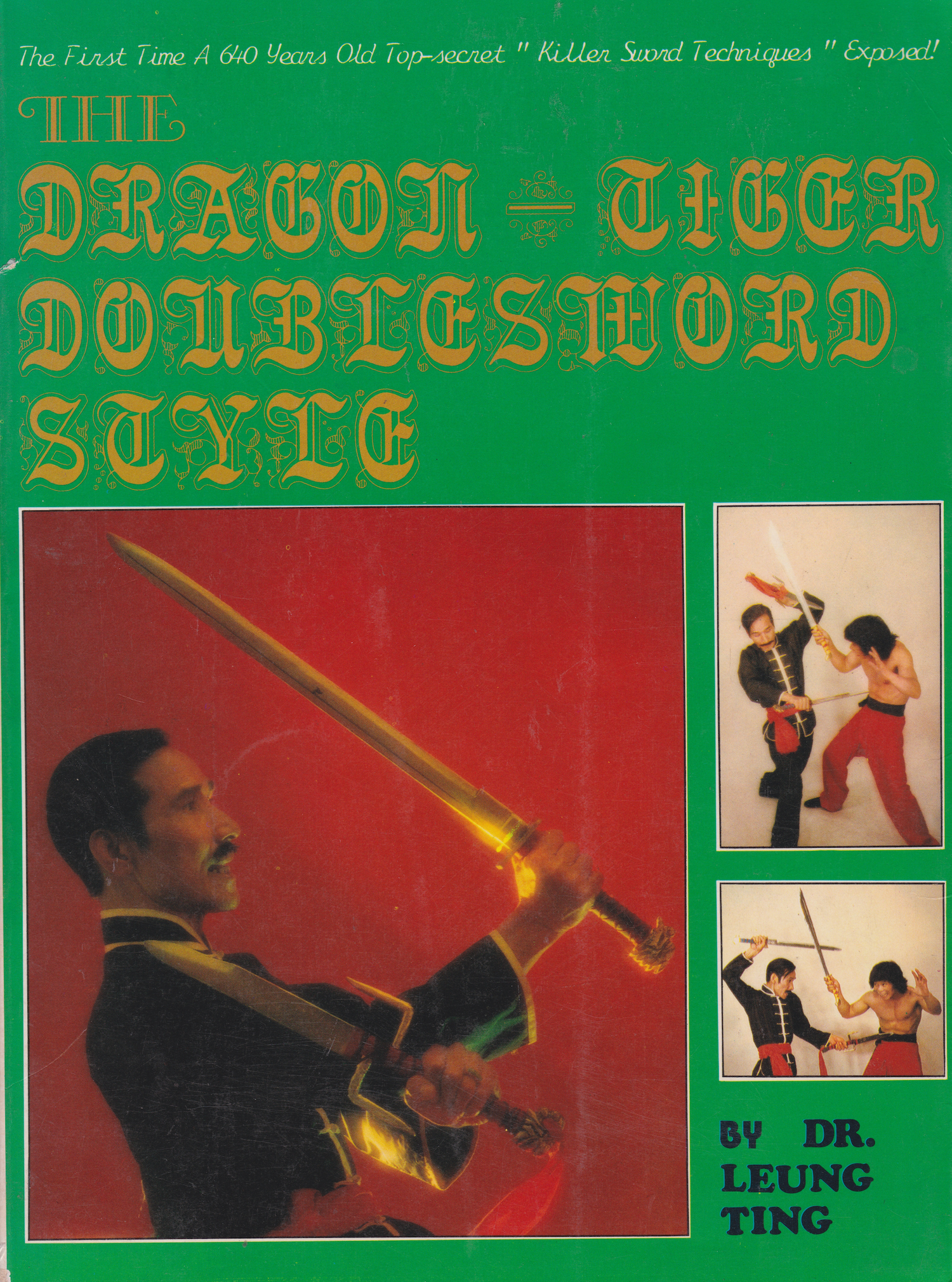 The Dragon Tiger Doublesword Style Book by Leung Ting (Preowned)