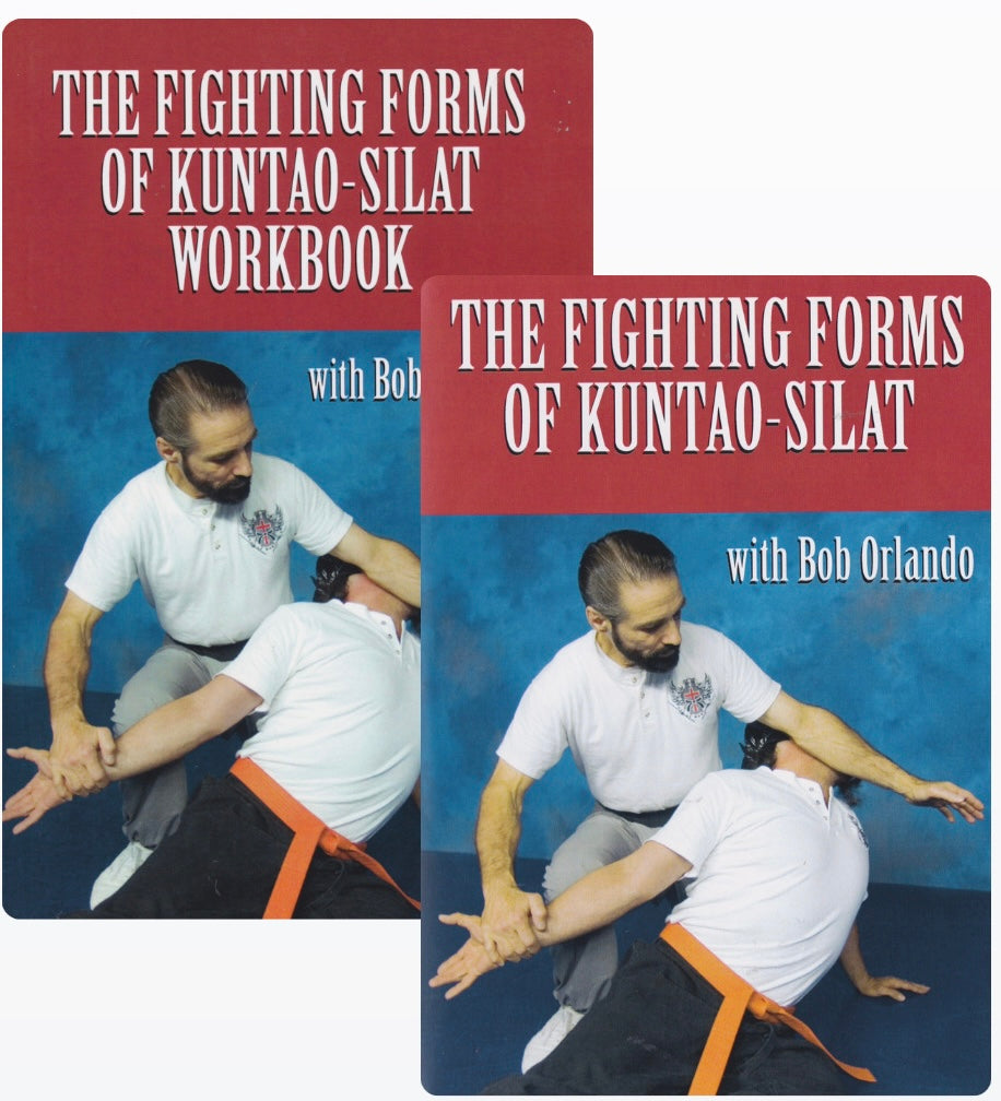 The Fighting Forms of Kuntao Silat Book & DVD Set by Bob Orlando (Preowned)