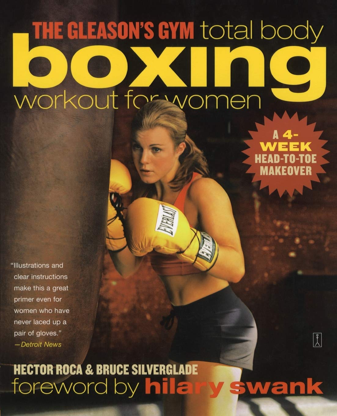 Libro de entrenamiento de boxeo corporal total para mujeres de Gleason's Gym de Héctor Roca (usado)